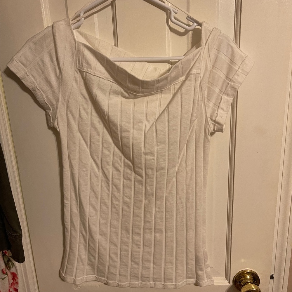 Free people white shirt